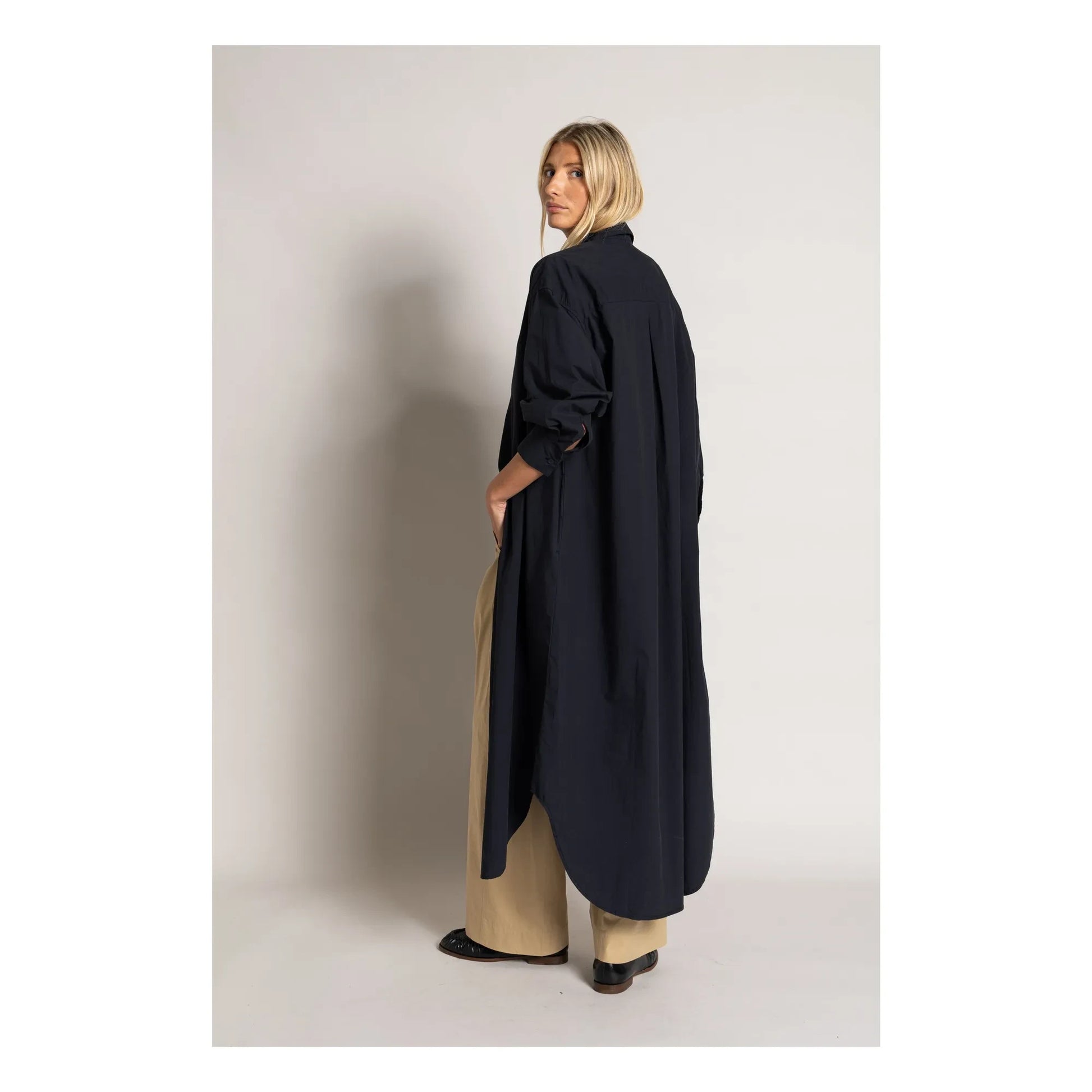 Smallable Woman - Melissa shirt dress | Black