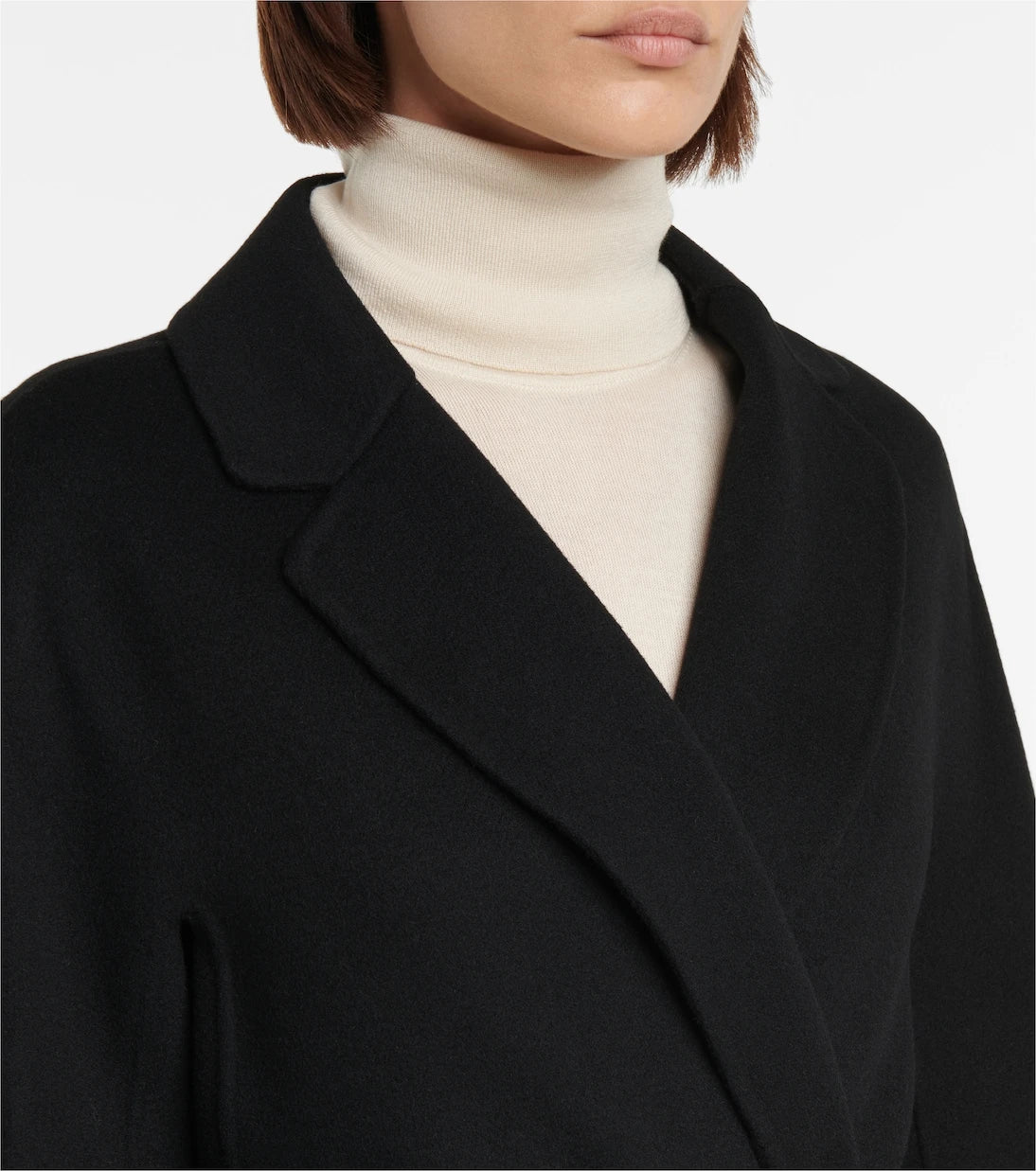 'S Max Mara - Esturia belted virgin wool coat