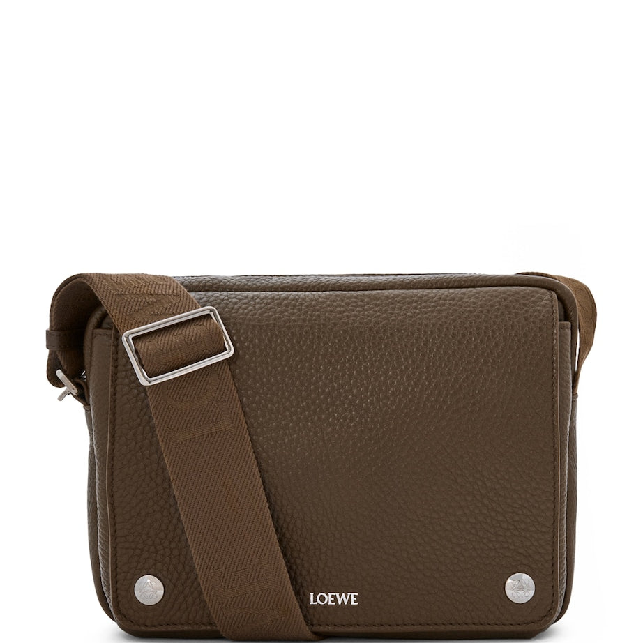 LOEWE Medium Leather Pebble Messenger Bag