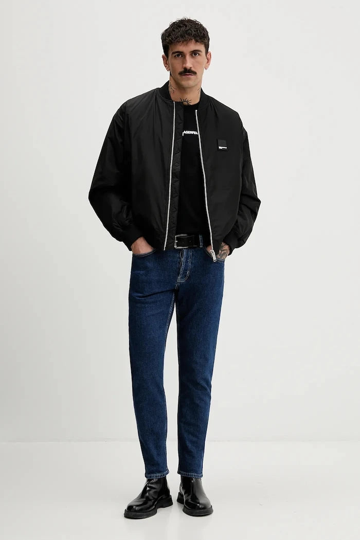 Pamuklu Tişört Karl Lagerfeld Jeans