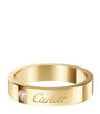 Yellow Gold and Diamond C de Cartier Wedding Ring