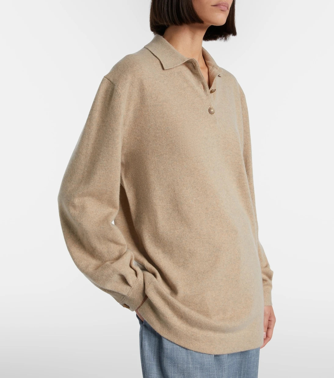 Loro Piana - Classic cashmere polo sweater