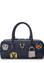 LOEWE x Louis Wain Denim Amazona 23 Top Handle Bag