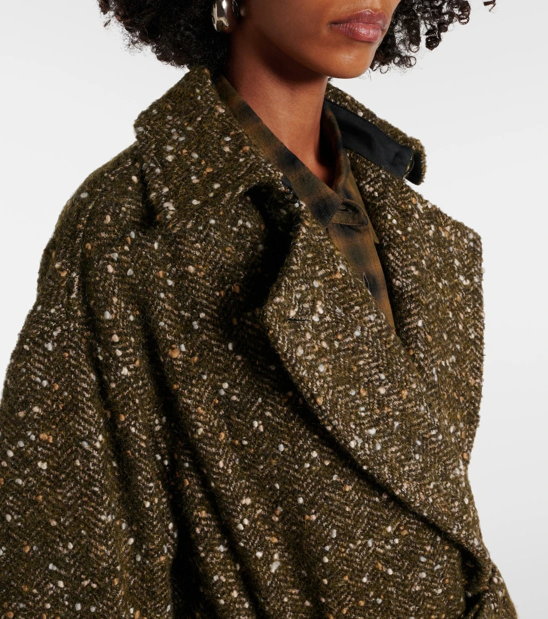 Marant Etoile - Horia wool-blend wrap coat