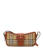 Brown Check Sling Shoulder Bag
