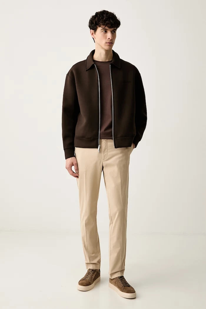 Hackett London erkek pamuk elastan chino pantolon