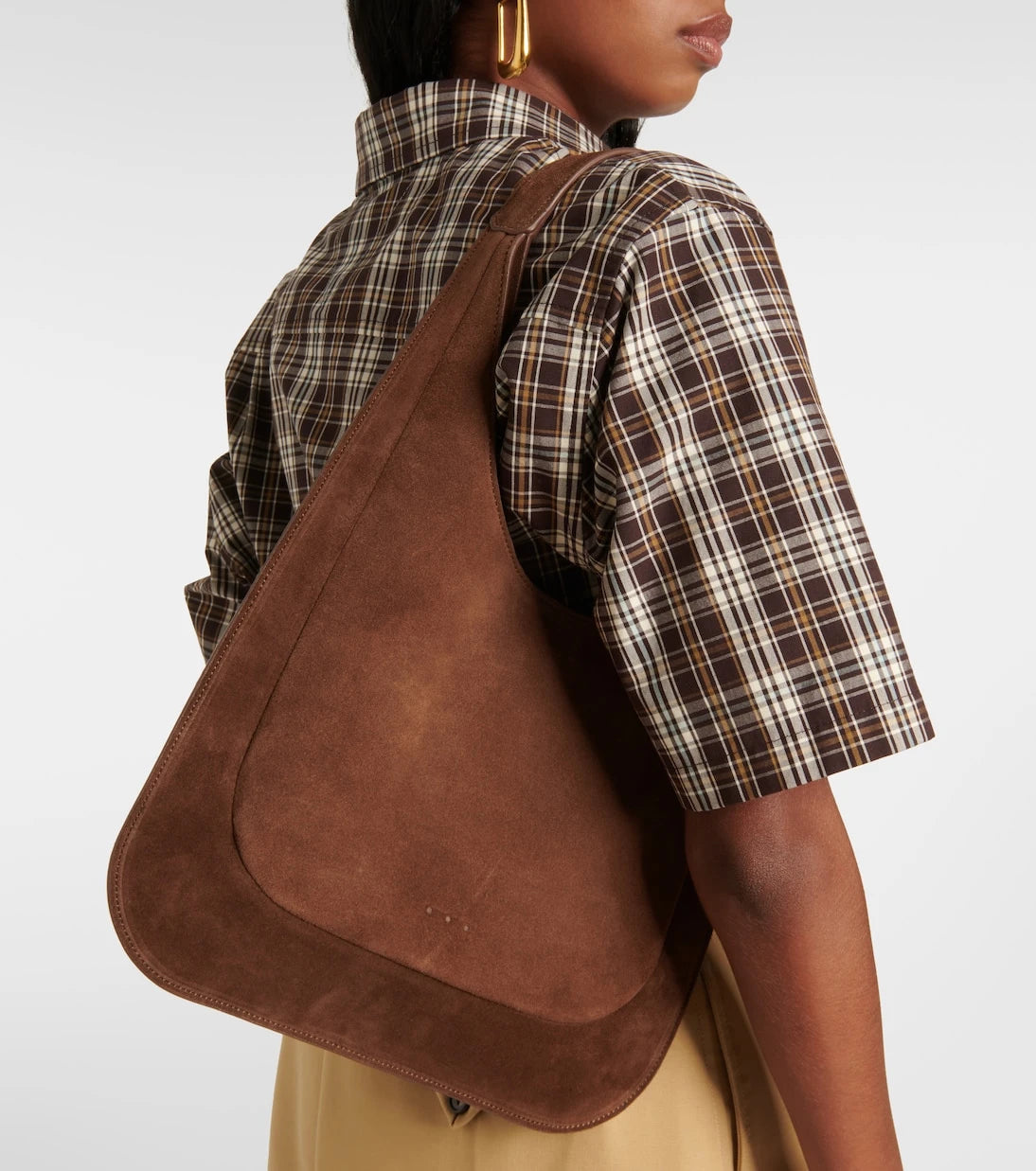 Aesther Ekme - Midi suede shoulder bag