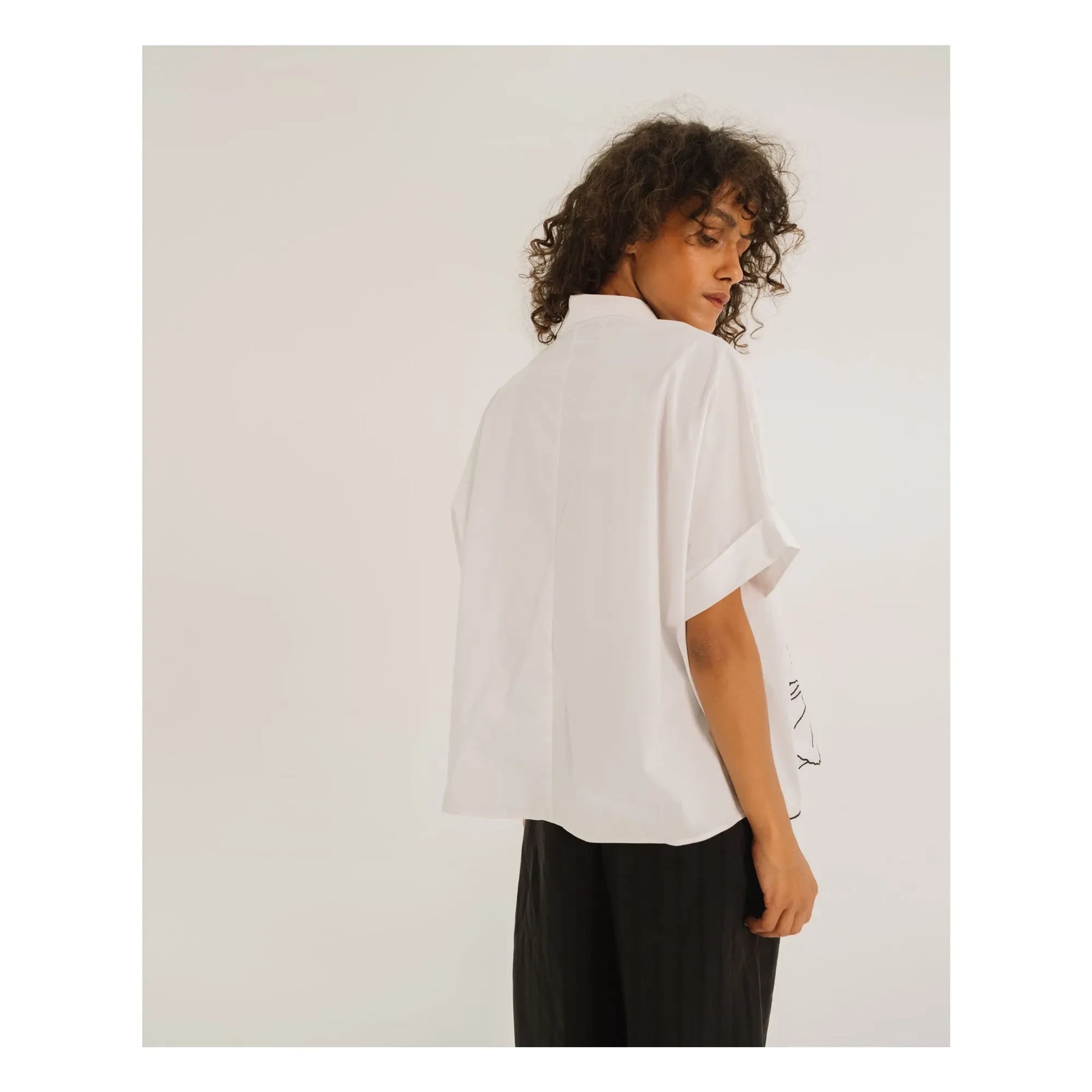 Tinsels - Enza shirt | White