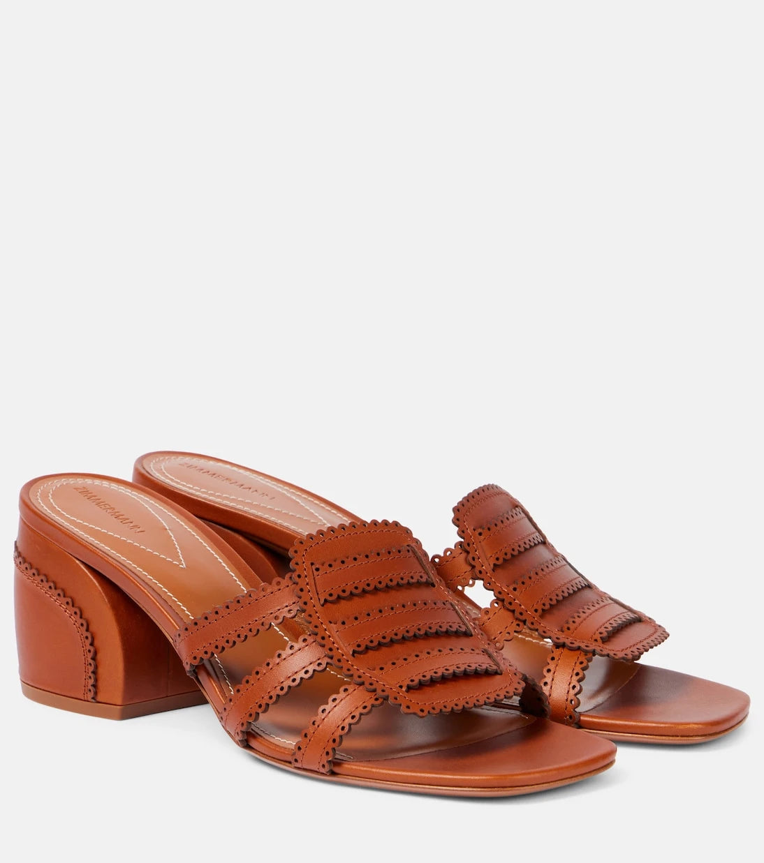 Zimmermann - Goldie 65 leather mules
