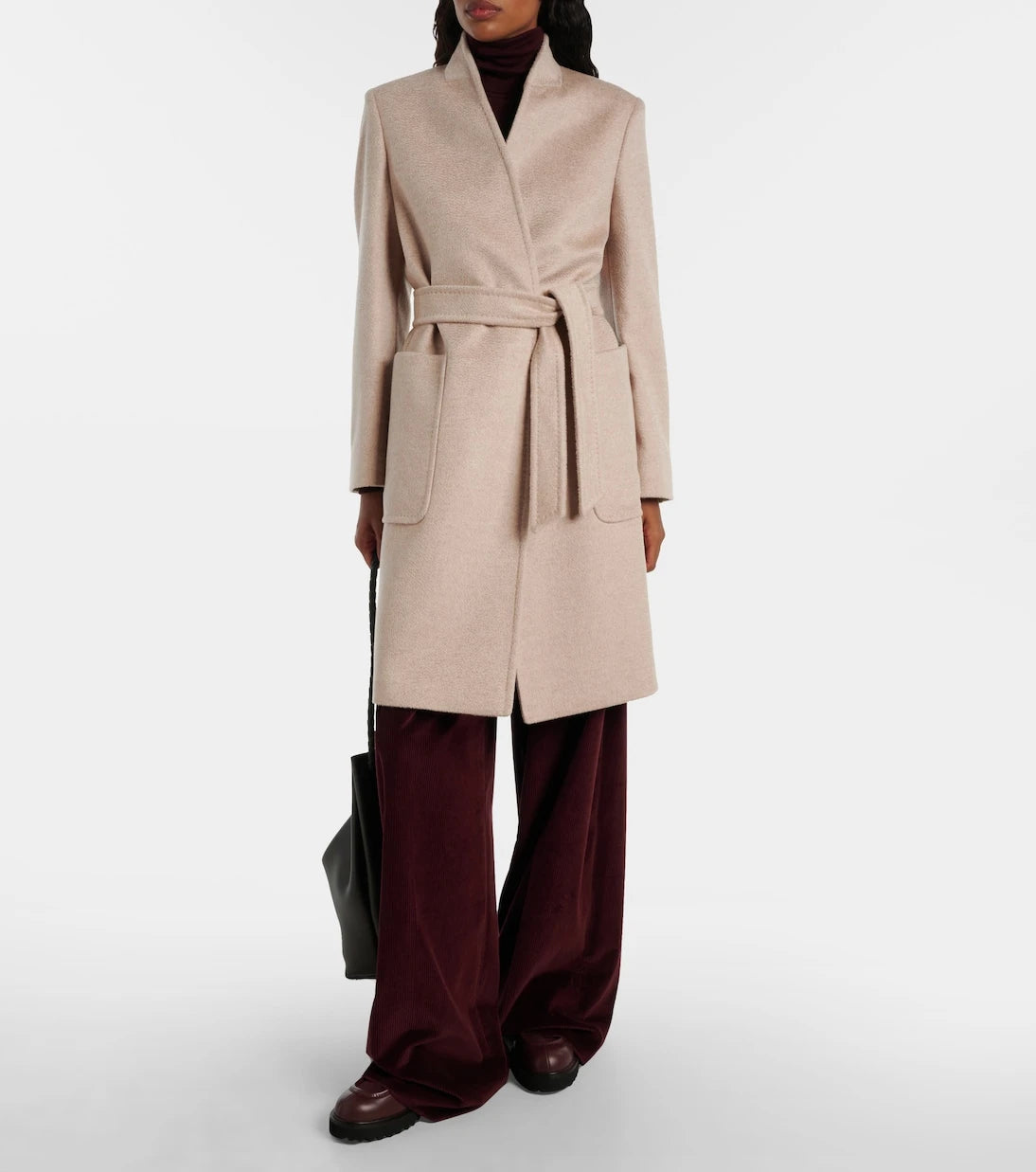 Max Mara - Elenia kaşmir sargı manto