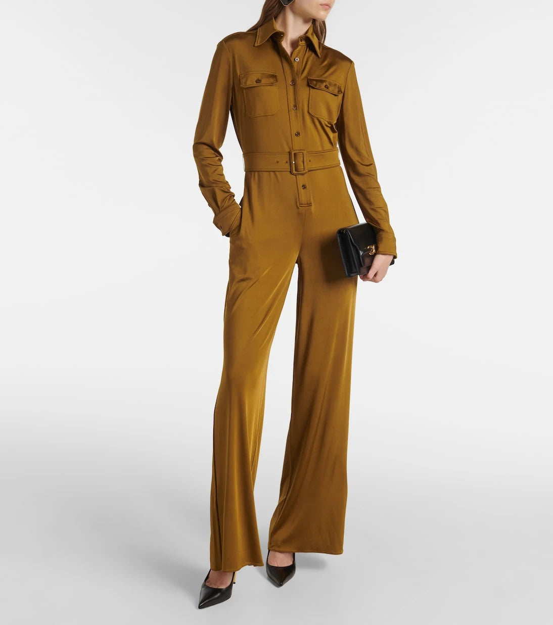 Tom Ford - Satin jersey jumpsuit