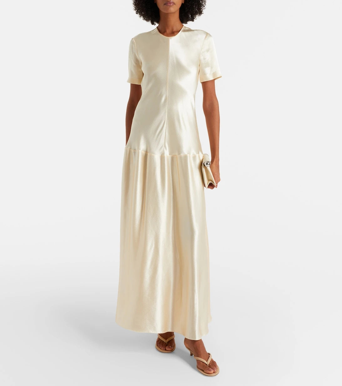 Fforme - Clodia satin maxi dress