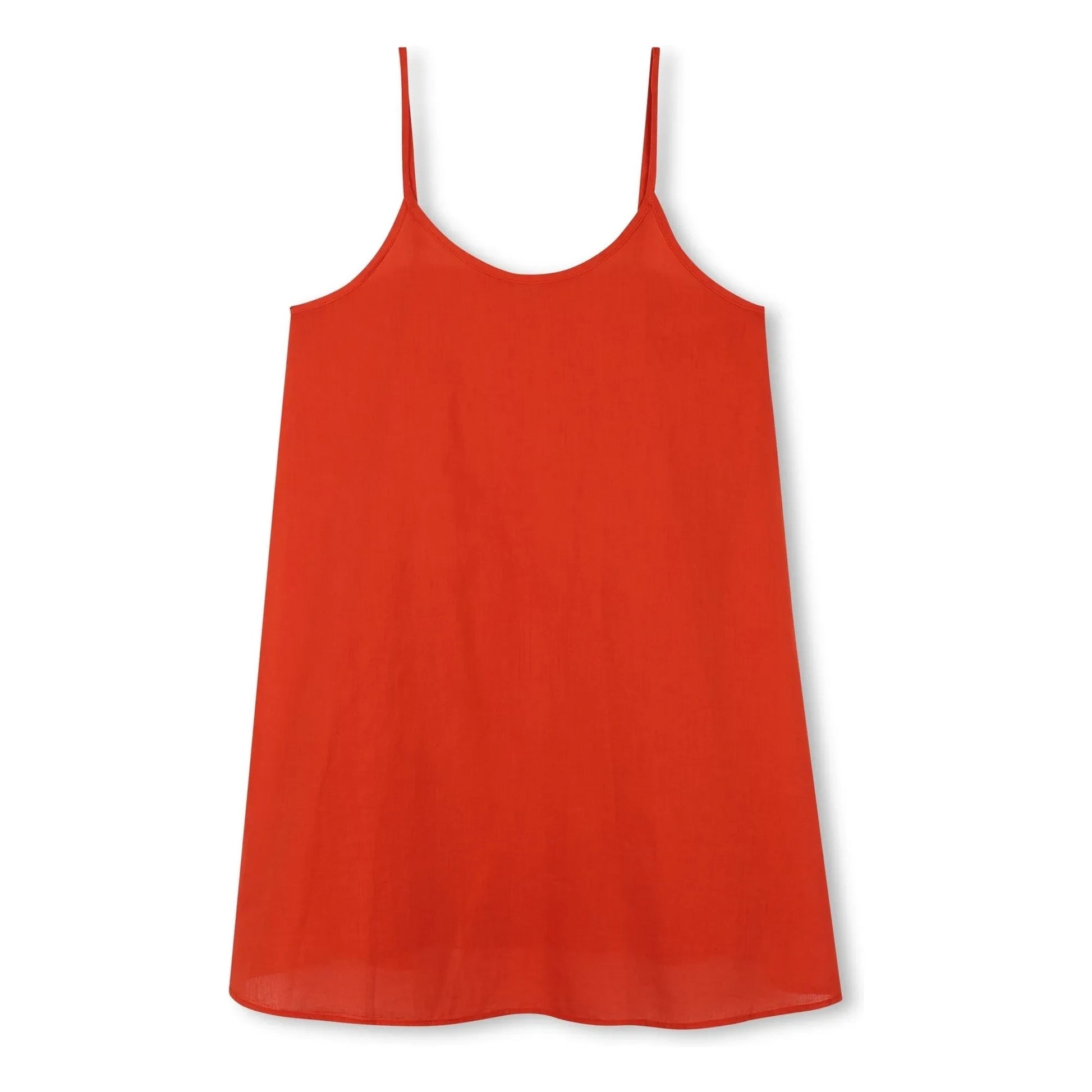 Zadig & Voltaire - Buttoned Ruffle Dress | Blood orange