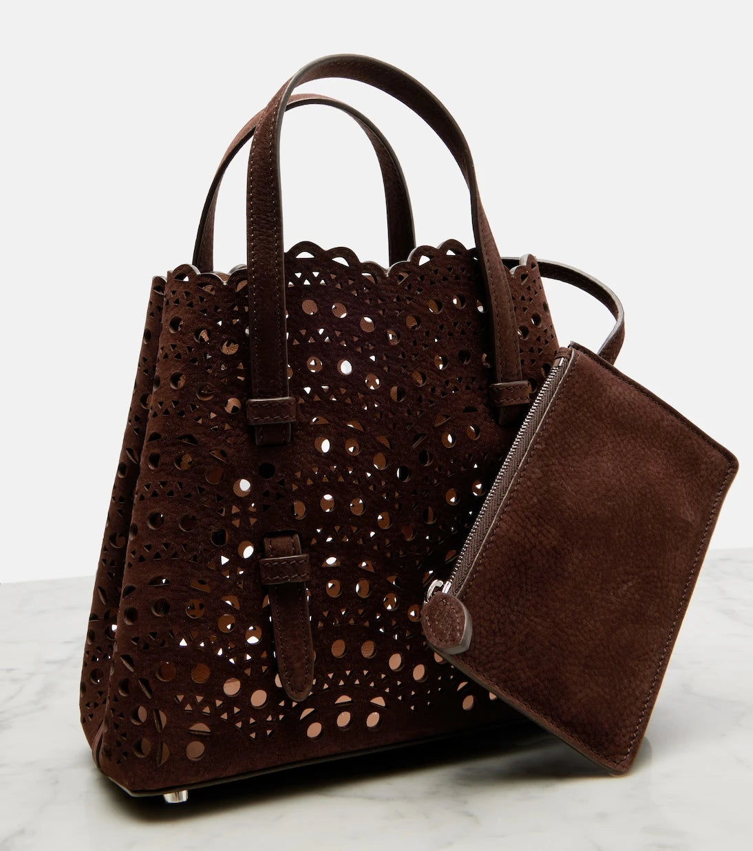 Alaïa - Mina 20 New Vienne leather tote bag