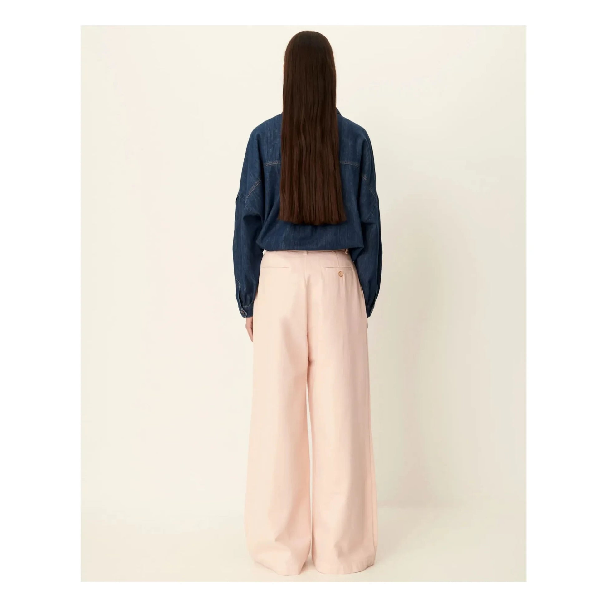 Sessùn - Tamayo cotton pants | Pale Pink