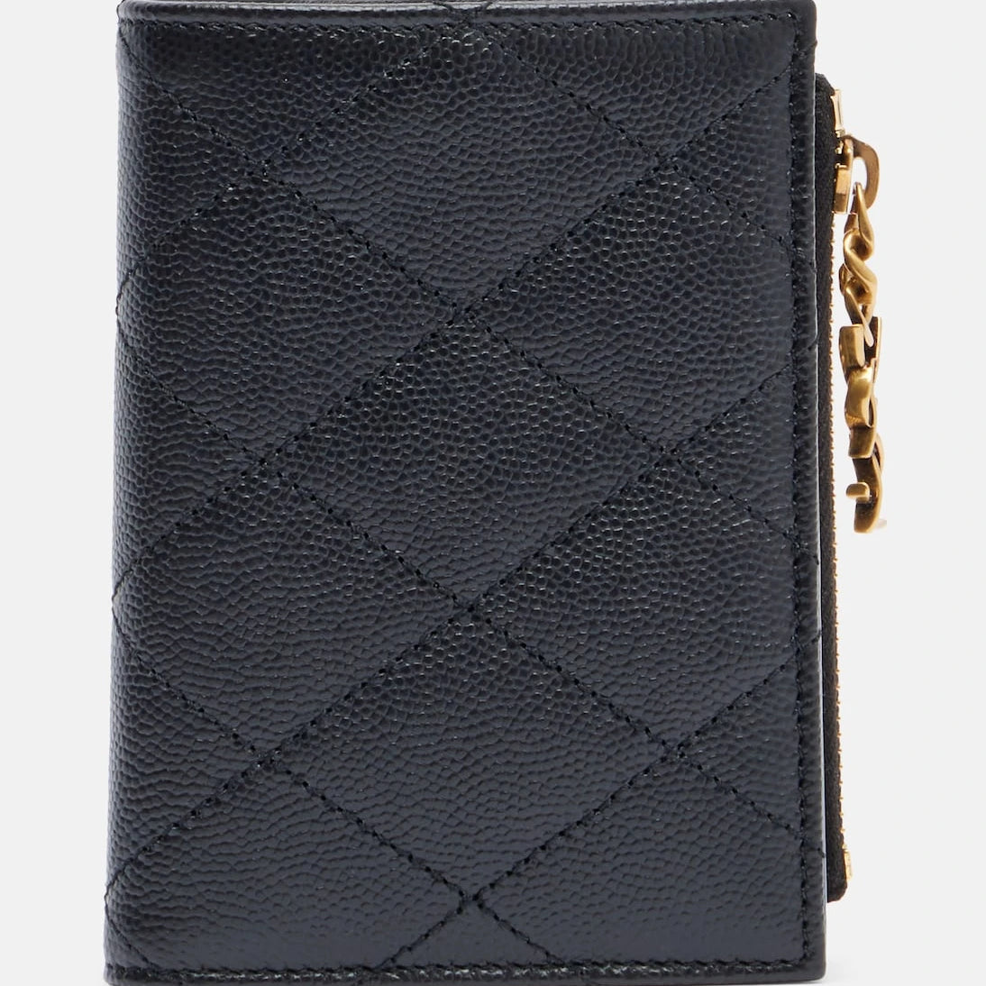 Saint Laurent - Cassandre Bijou quilted leather wallet