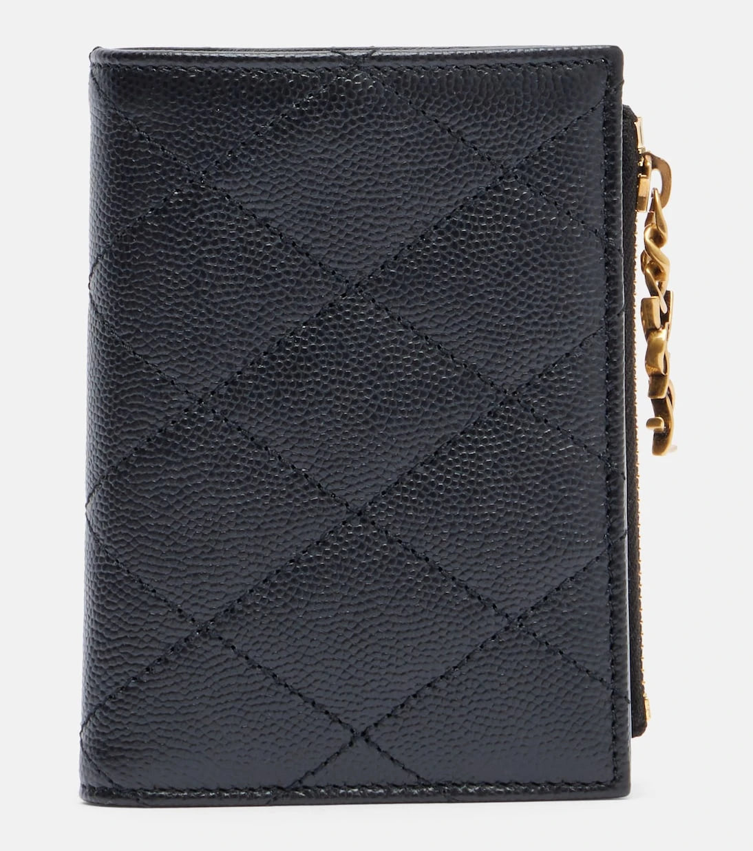 Saint Laurent - Cassandre Bijou quilted leather wallet