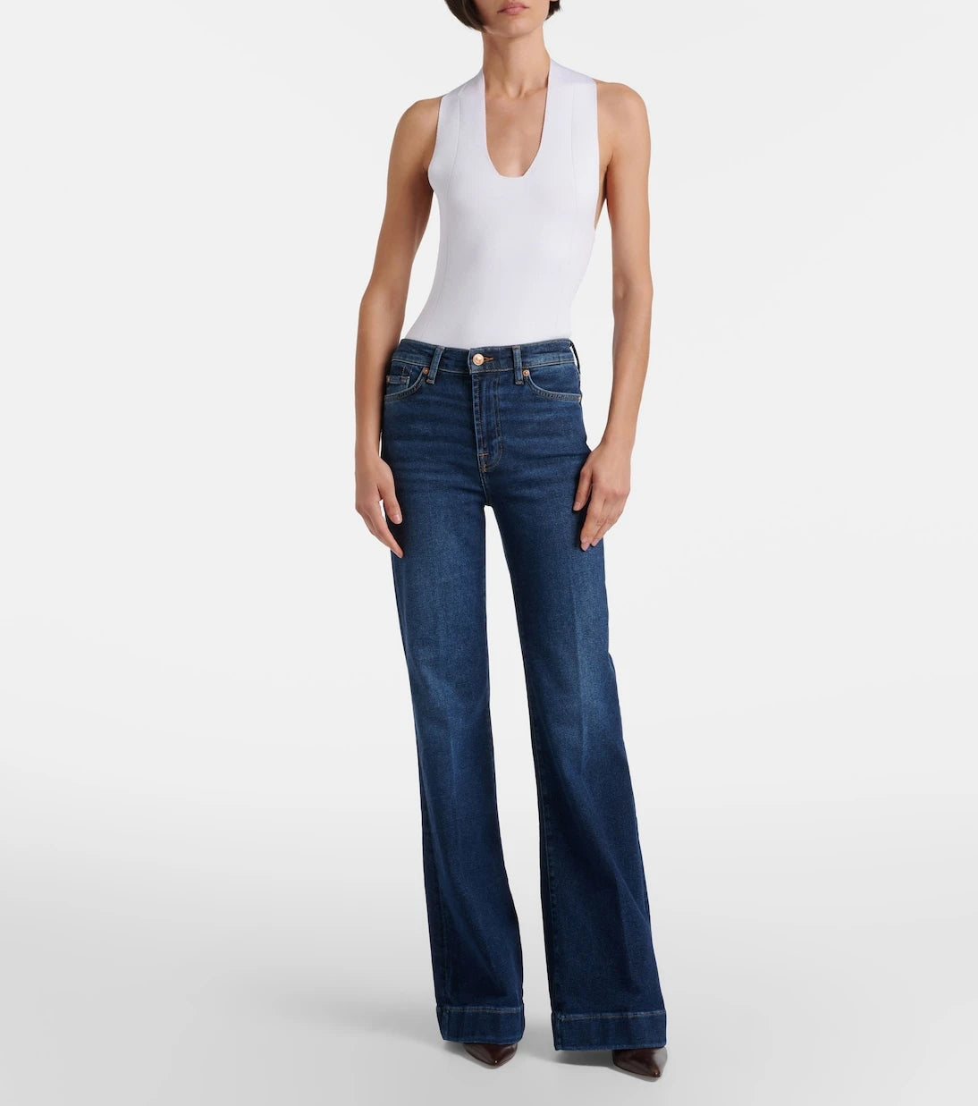 7 For All Mankind - Modern Dojo boru paça jean pantolon