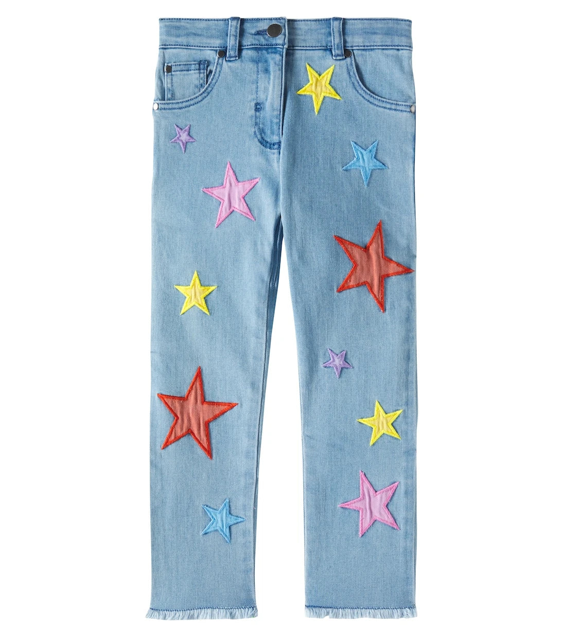 Stella McCartney Kids - Star patch-appliqué jeans