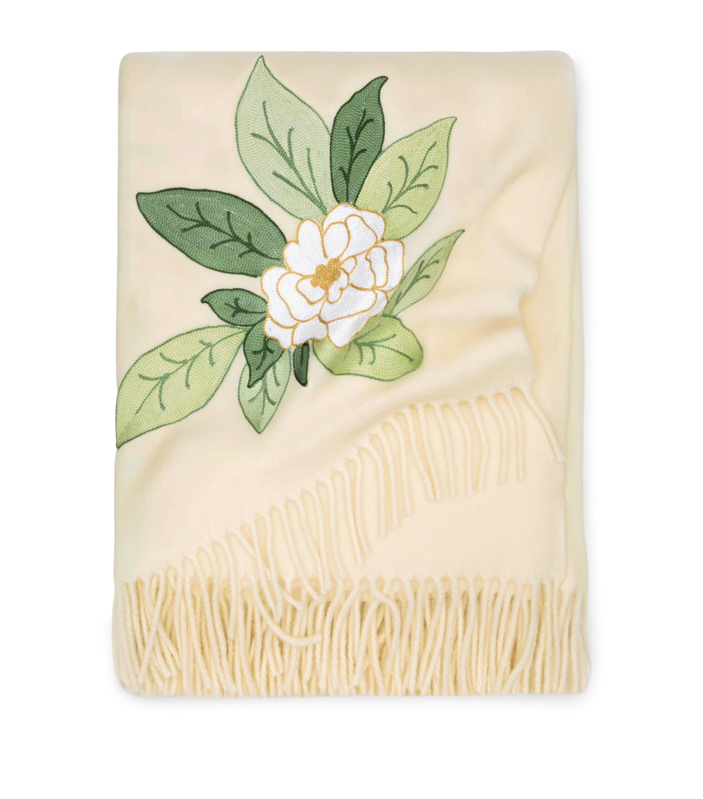 Virgin Wool Camelia Throw (132cm × 159cm)