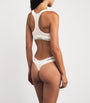 Calvin Klein White Logo Thong