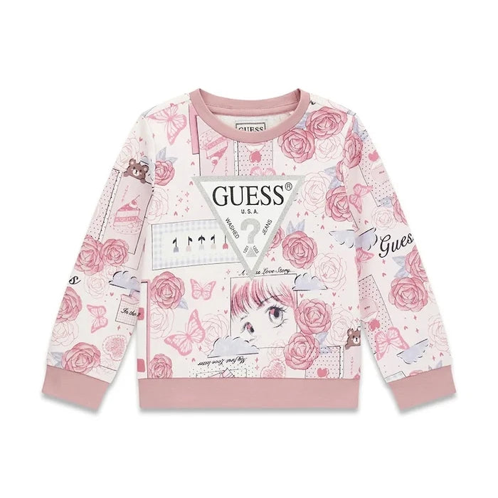 Guess суичър за деца от памук