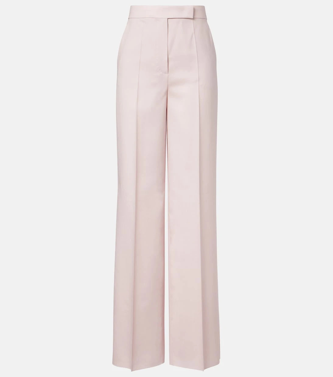 Max Mara - Girone wool, mohair, and silk wide-leg pants