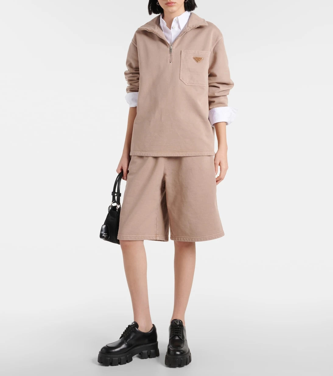 Prada - Cotton Bermuda shorts