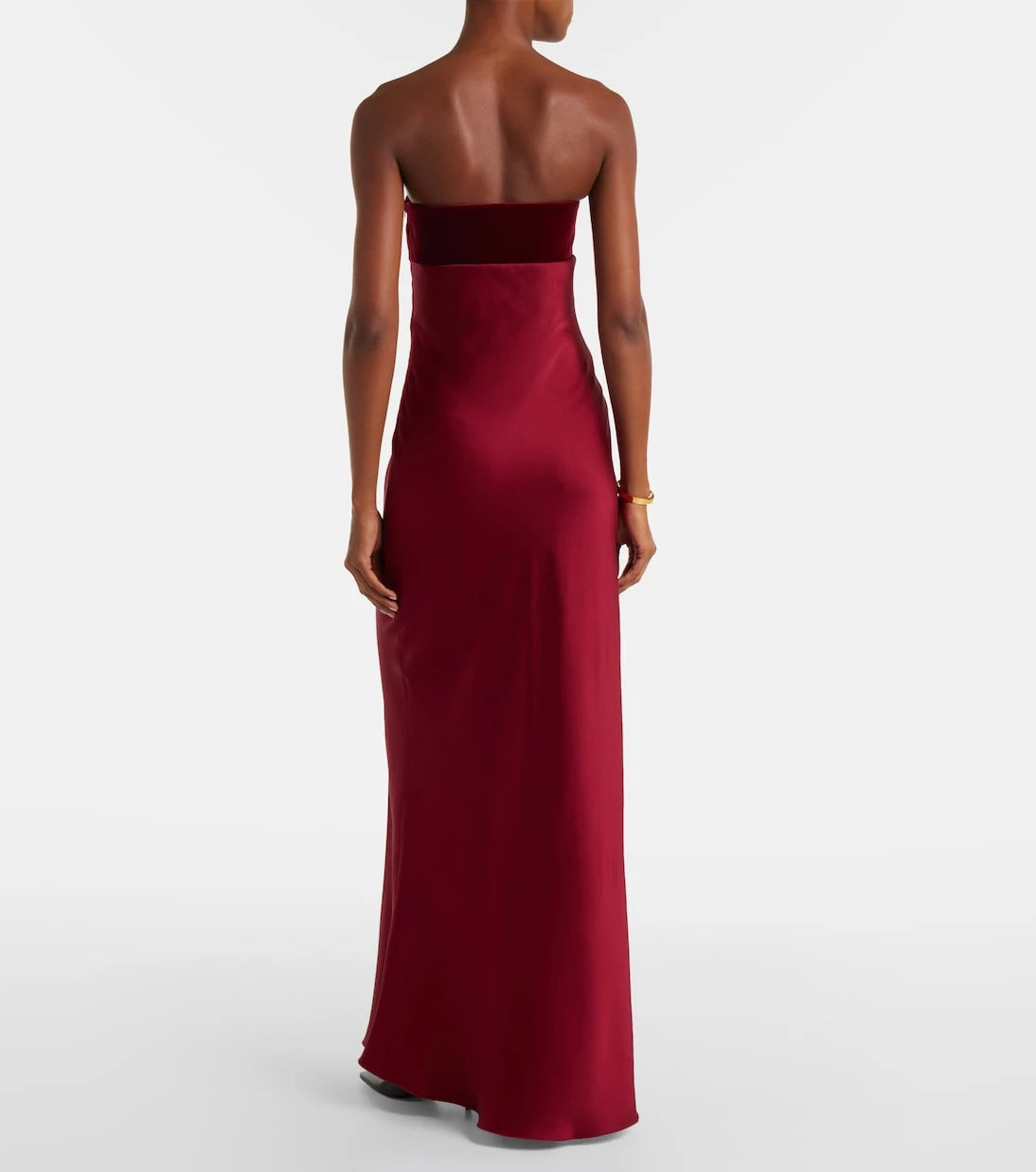 Max Mara - Baia cotton satin maxi dress