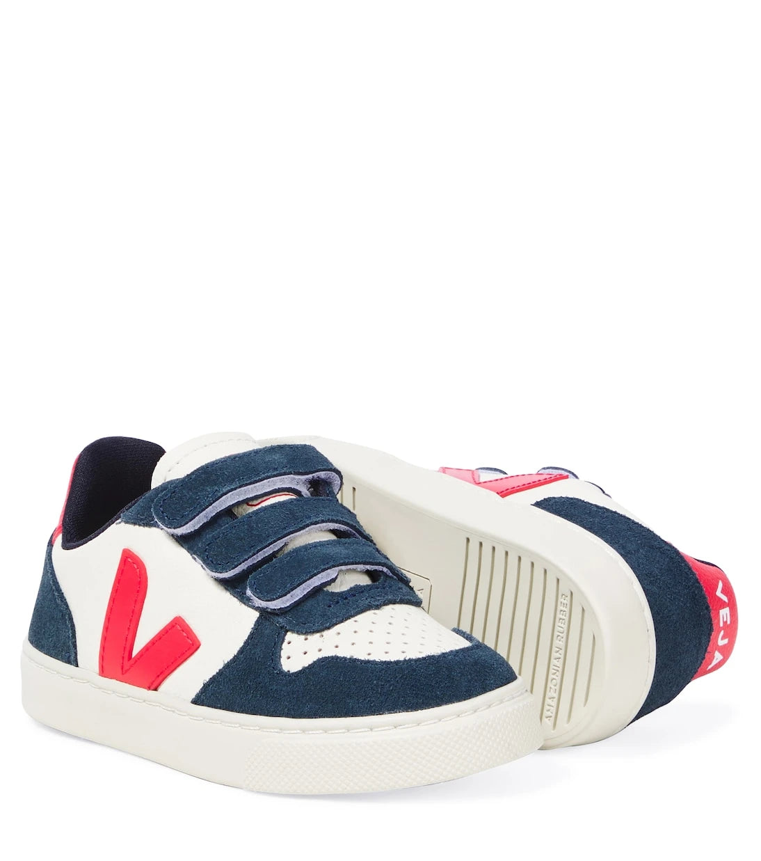 Veja Kids - أحذية رياضية جلدية V-10