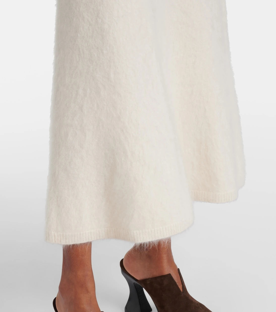 Lisa Yang - Asta brushed cashmere midi skirt