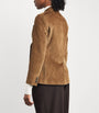 Weekend Max Mara Beige Cotton Corduroy Double-Breasted Blazer