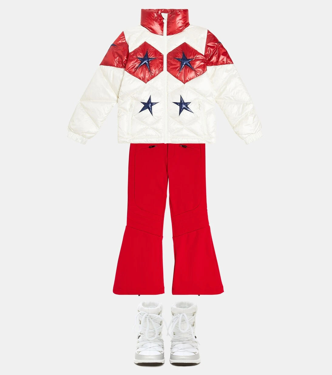 Perfect Moment Kids - Aurora high-rise flared ski pants