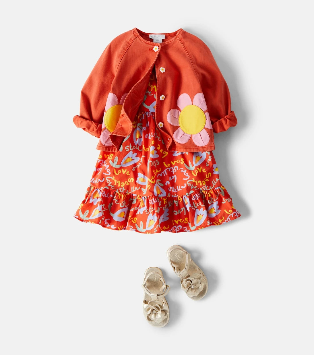 Stella McCartney Kids - Printed cotton dress