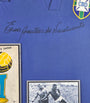 Brazil 1958 World Cup Pelé and Squad Signed Jersey Framed Display
