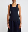 Weekend Max Mara Blue Knitted Tank Top