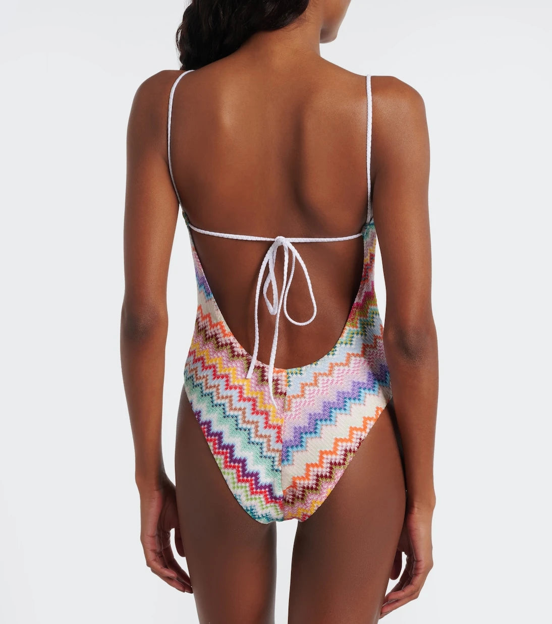Missoni - Zig Zag lamé swimwsuit