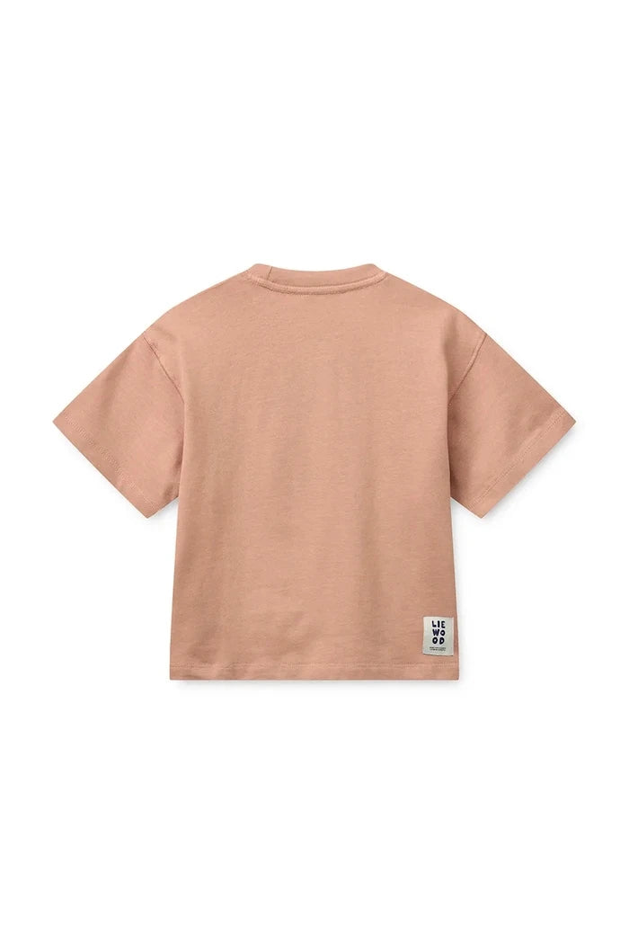 Liewood Tyler Placement SS T-shirt Çocuk Pamuklu Tişört