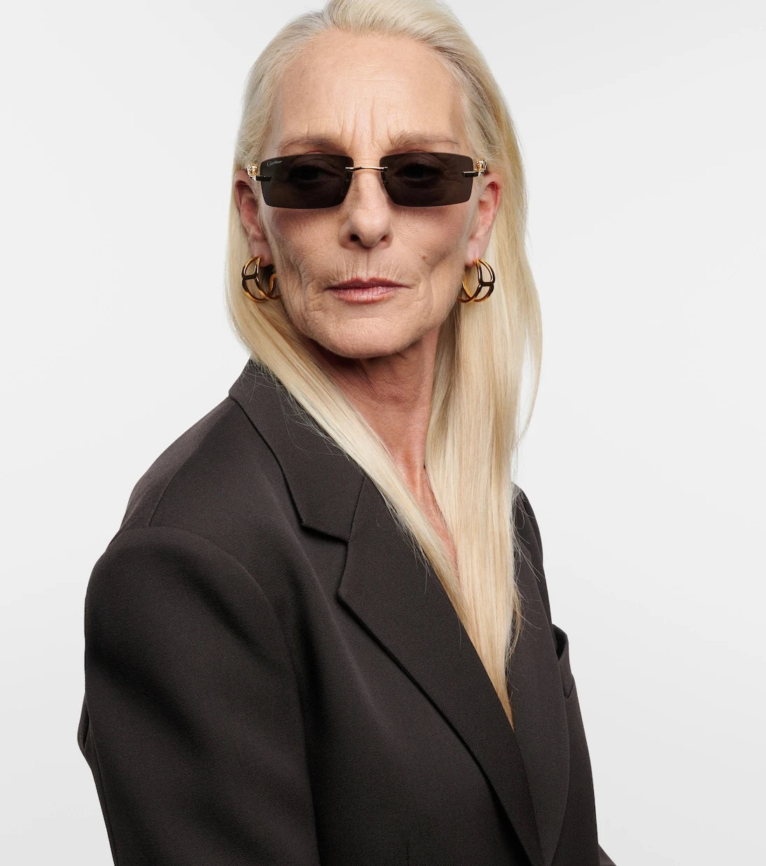 Cartier Eyewear Collection - Panthère De Cartier rectangular sunglasses