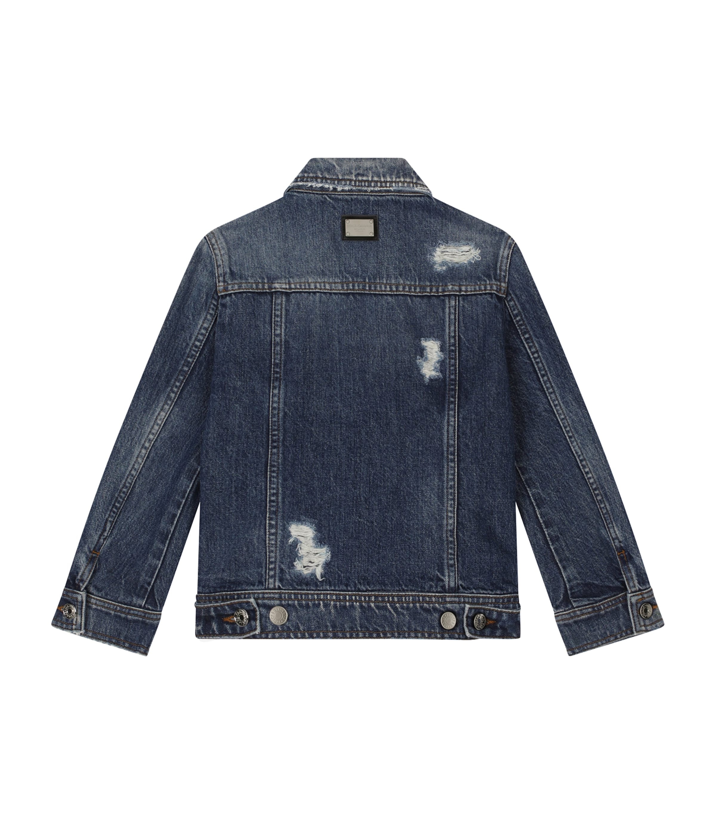 Dolce & Gabbana Kids Distressed Denim Jacket (2-6 Years)
