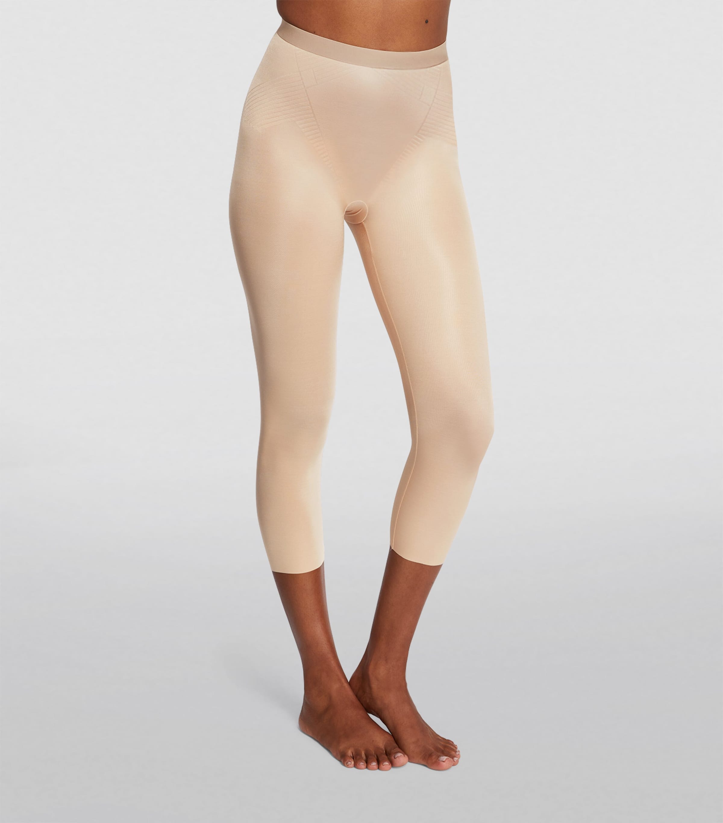 SPANX Nude SPANXshape Invisible Capri Pants - Medium Control