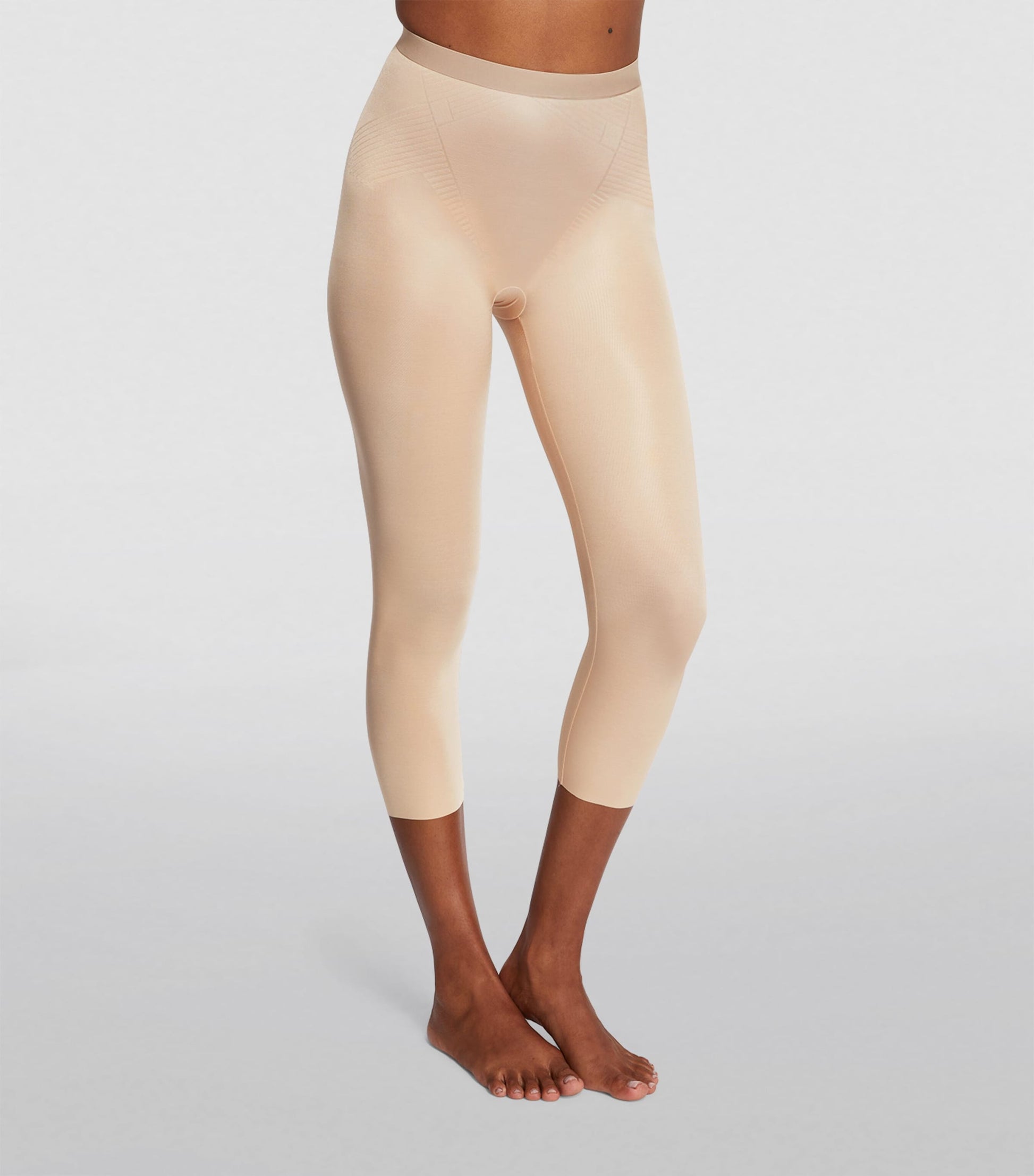 SPANX Nude SPANXshape Invisible Capri Pants - Medium Control