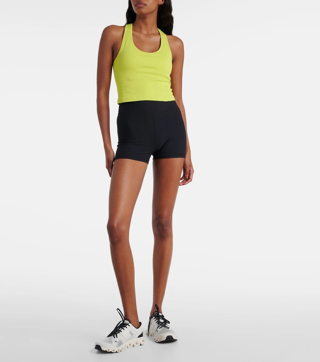 The Upside - Peached jersey biker shorts