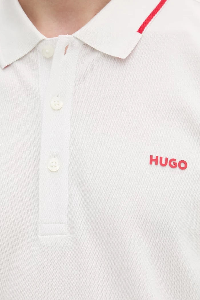 HUGO erkek pamuklu yakalı tişört Dinoso222