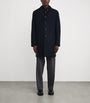 Wool Kirkbridge Overcoat NAVY/CLASSIC
