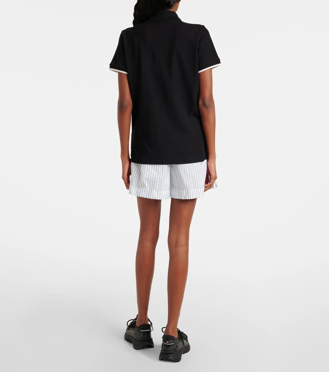 Moncler - Logo cotton polo shirt