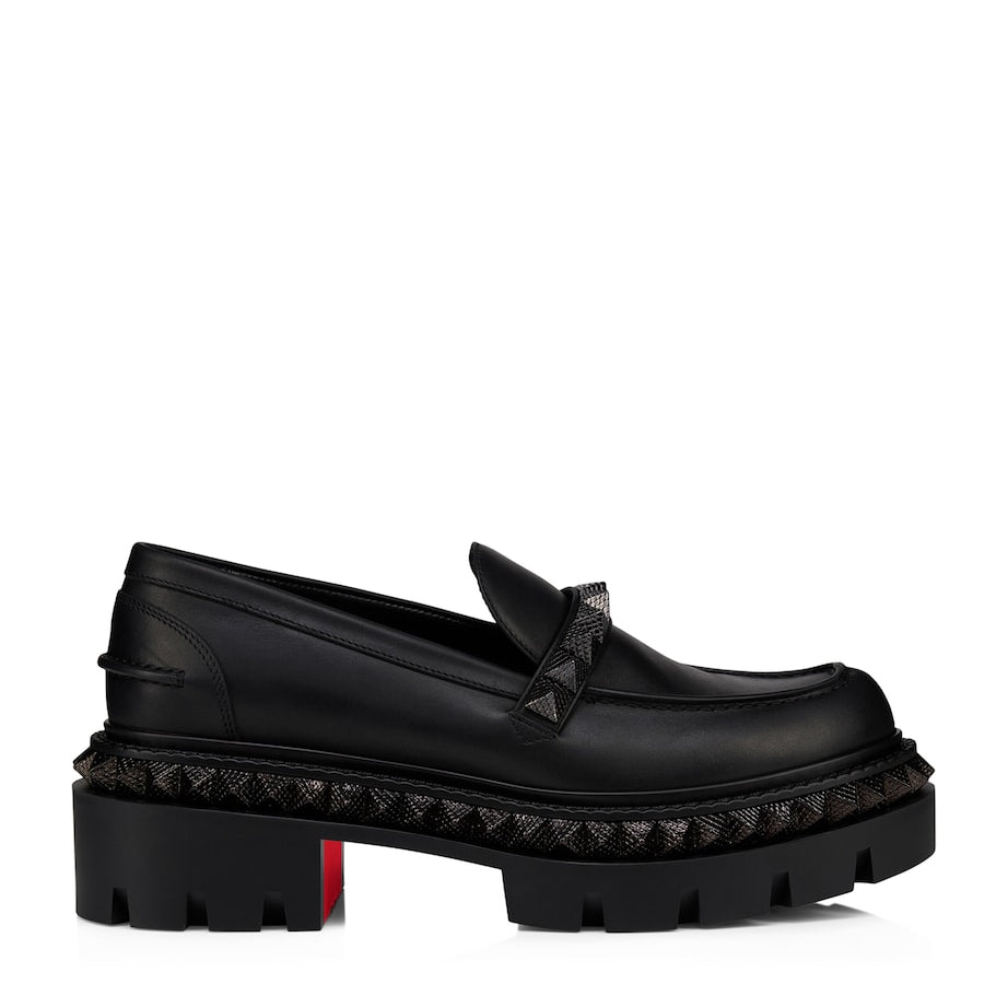 Christian Louboutin Red St Roch Pyraclou Loafers