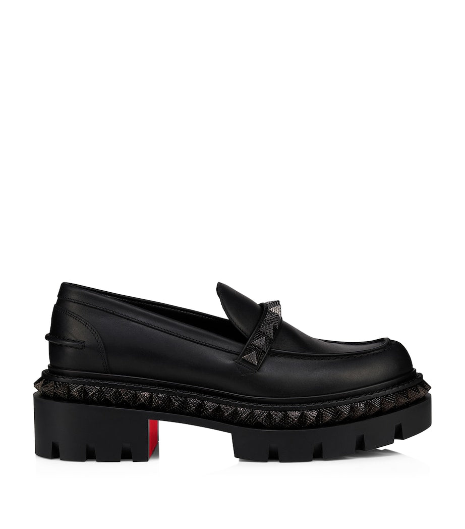Christian Louboutin Red St Roch Pyraclou Loafers