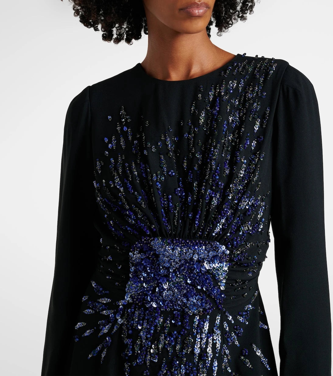 Dries Van Noten - Sequined midi dress