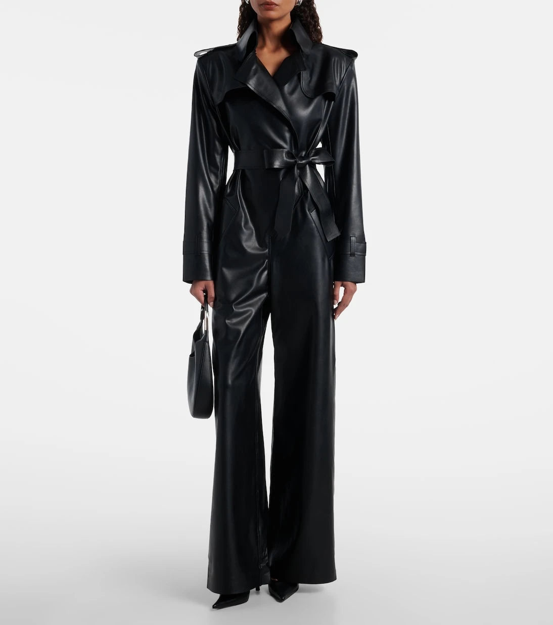 Norma Kamali - Belted jumpsuit